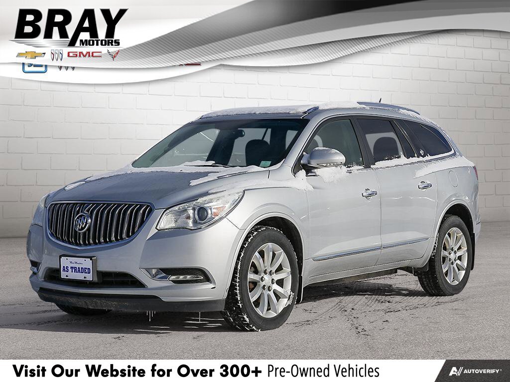 2014 Buick Enclave LeatherLEATHER AWD, NAV, ROOF, HTD LEATHER, CERTIF