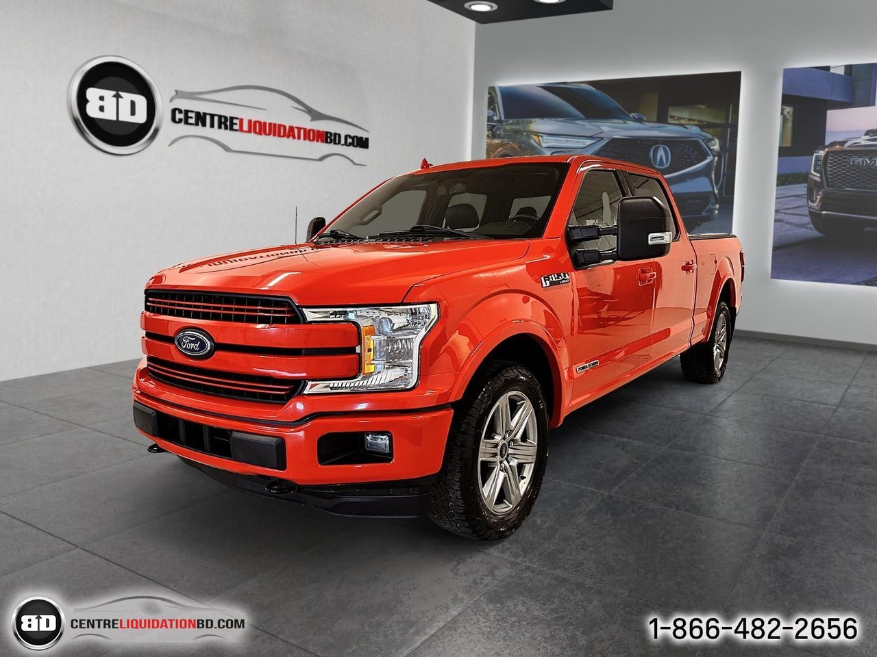 2018 Ford F-150 LARIAT DIESEL FX4 CREW CAB BOITE 6.5P