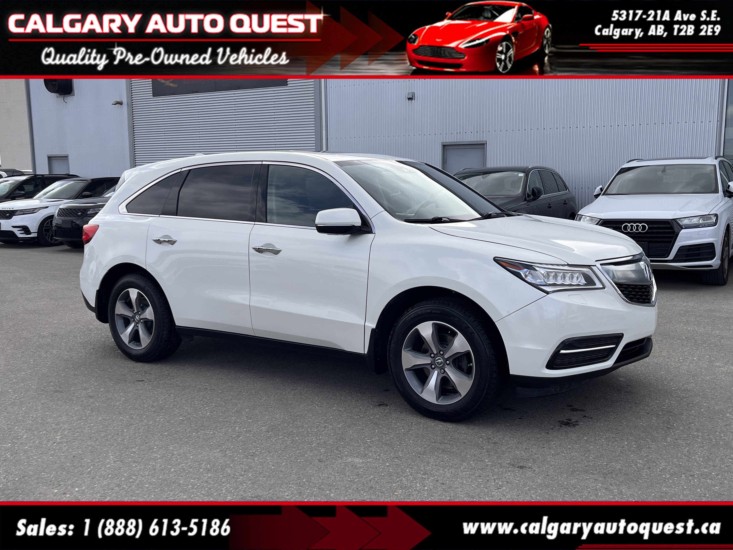 2016 Acura MDX SH-AWD 4dr BACK UP CAMERA/LEATHER/ROOF/3RD ROW