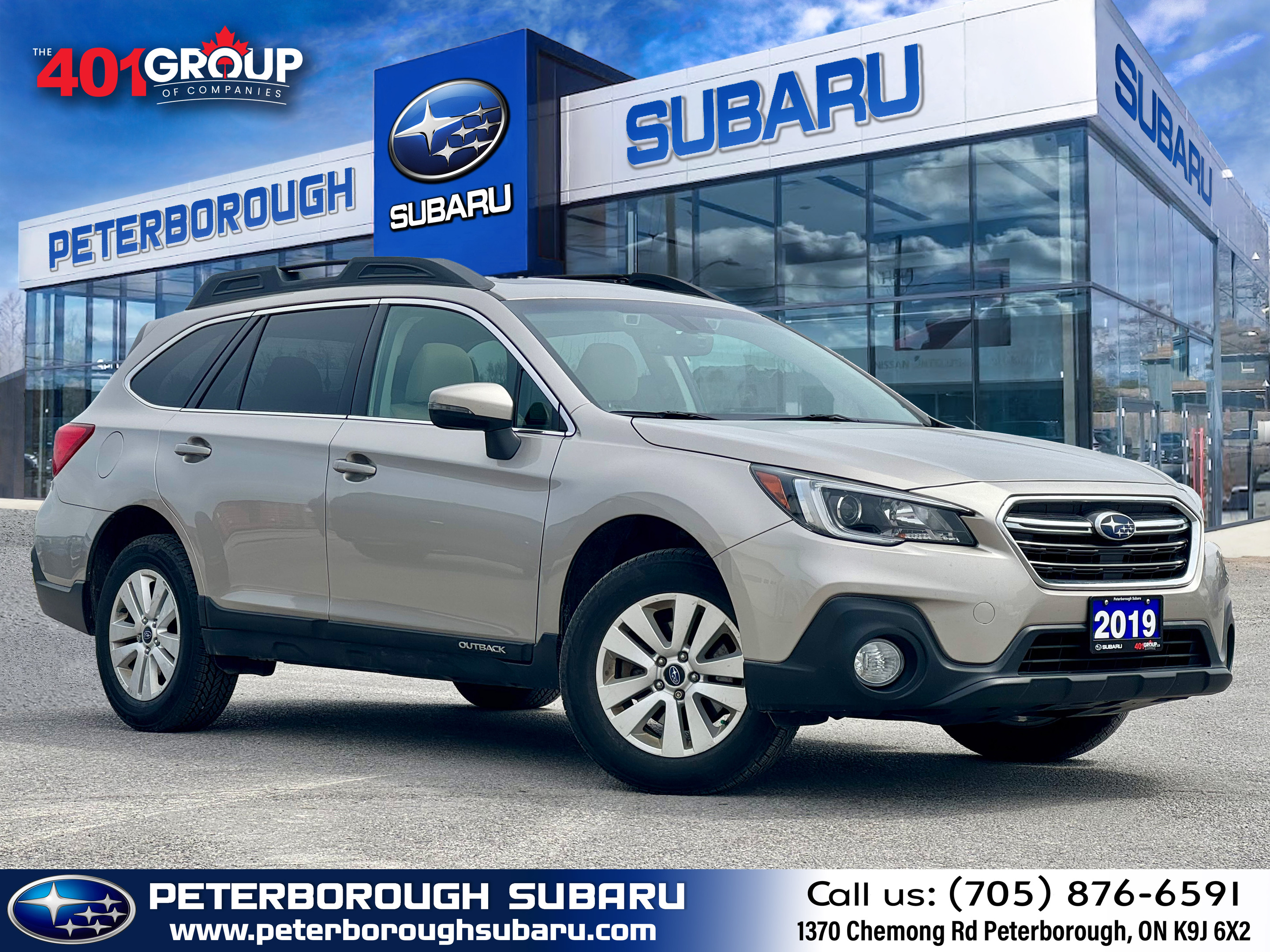 2019 Subaru Outback Touring w-EyeSight Pkg - CPO 3.99% FINANCING