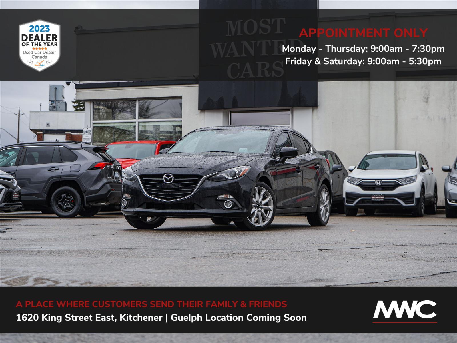 2016 Mazda Mazda3 GT | LEATHER | NAV | SUNROOF | HUD