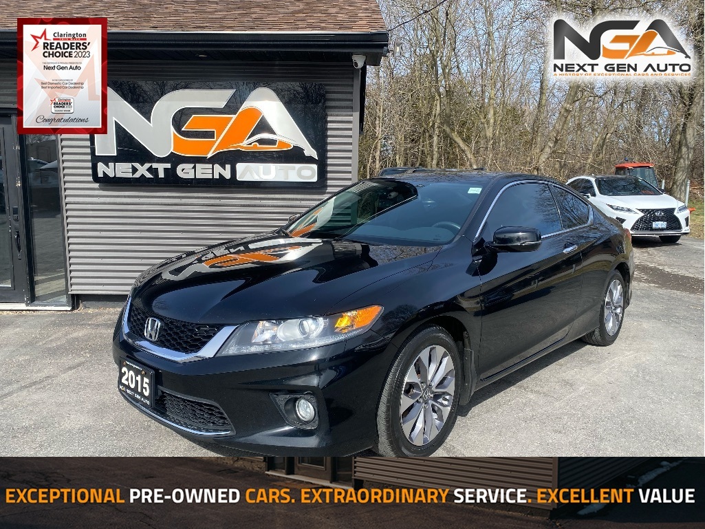 Honda Accord Coupe EX-L with Nav 2015