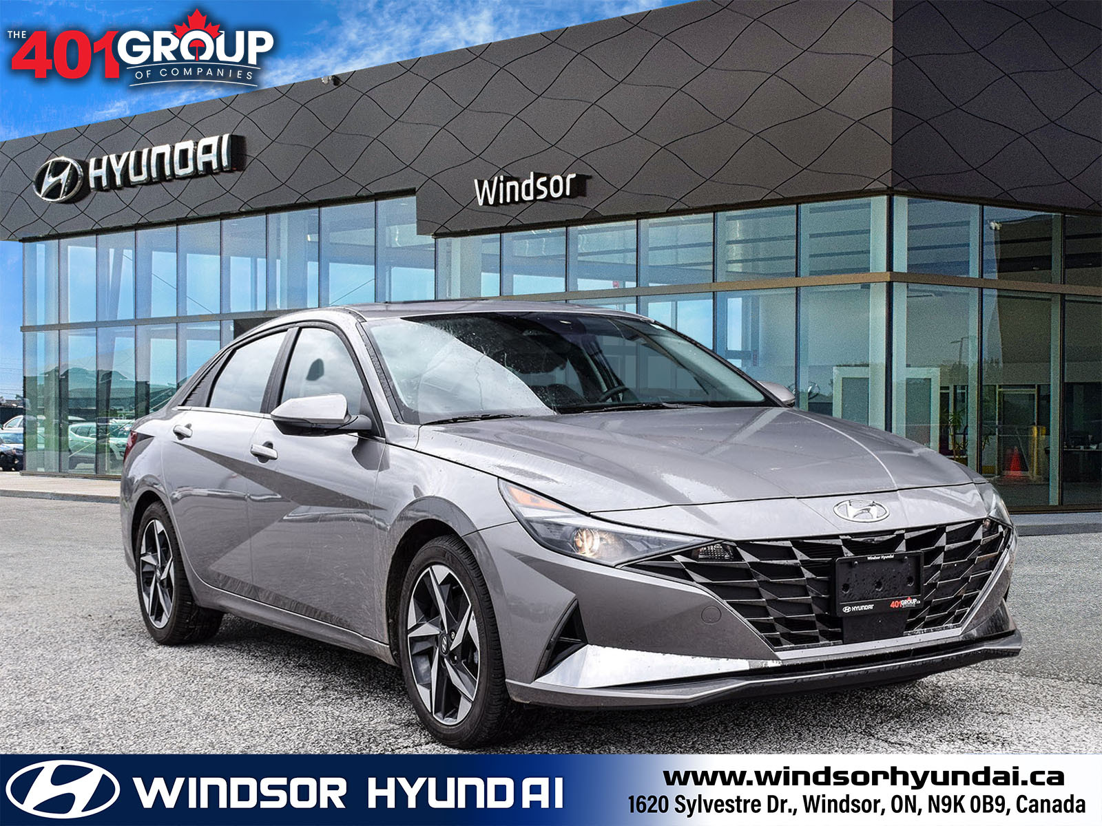 2023 Hyundai Elantra Luxury | Heated Seats/Steer | Lthr | Sunroof | Nav