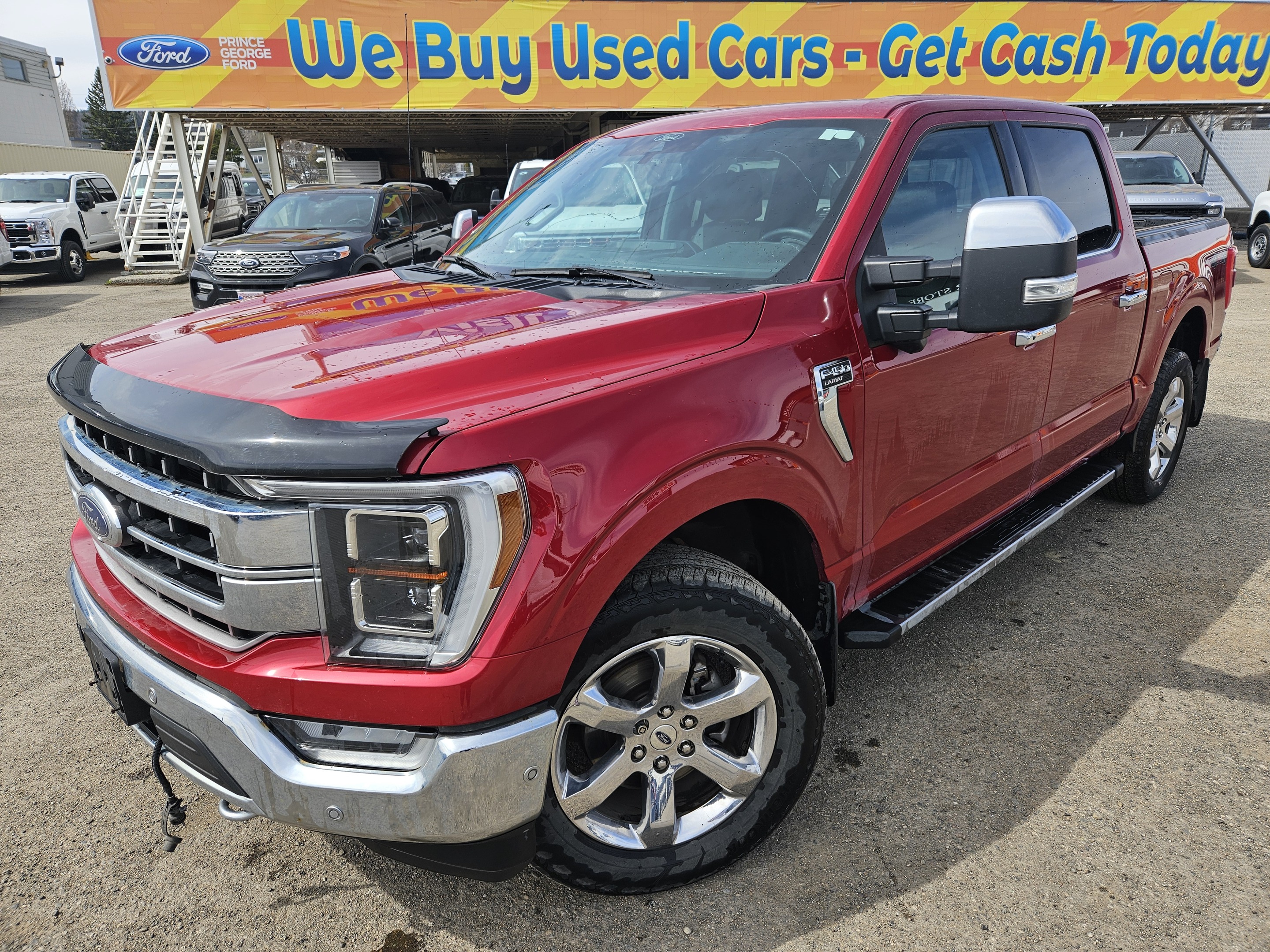 2021 Ford F-150 Lariat | 502A | FX4/Chrome/Trailer Package 