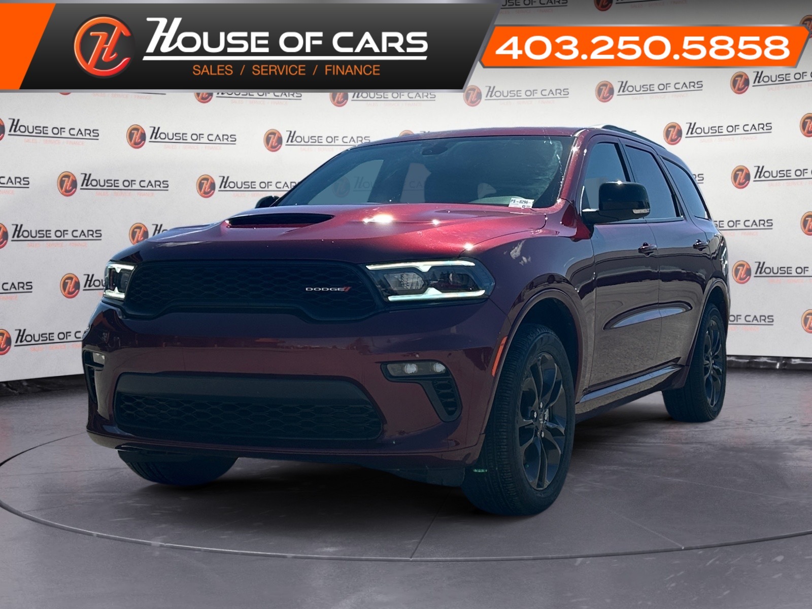2022 Dodge Durango GT AWD WITH/ HEATED SEATS AND STEERING