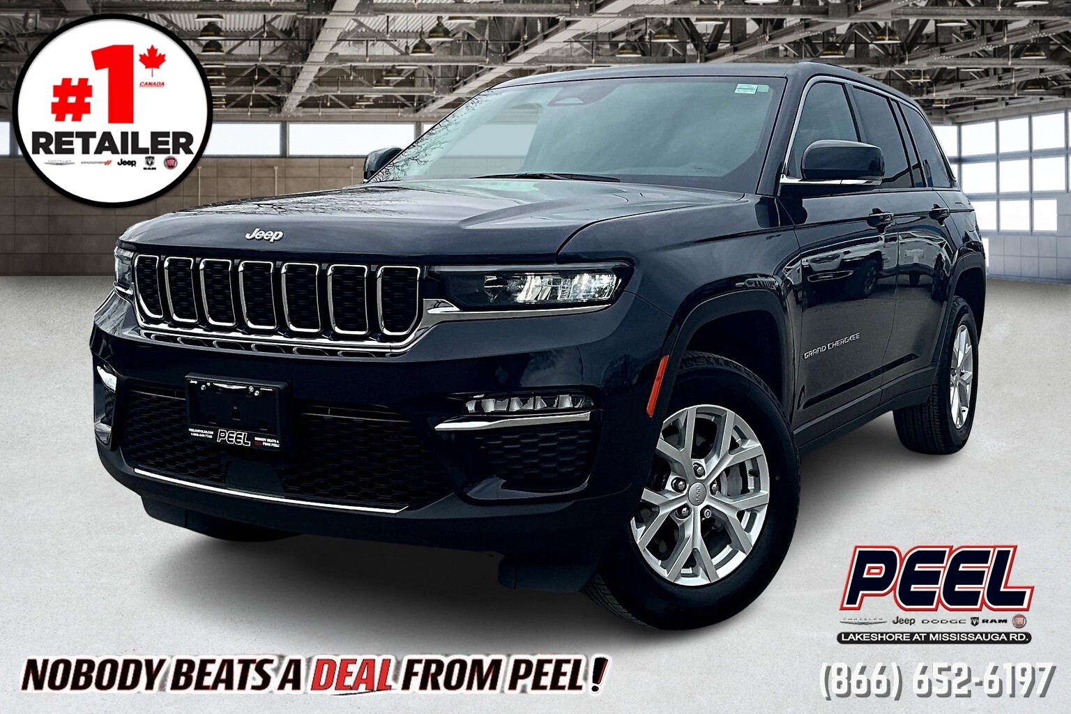 2023 Jeep Grand Cherokee Limited | Heated Leather | Safety Tech | 4X4