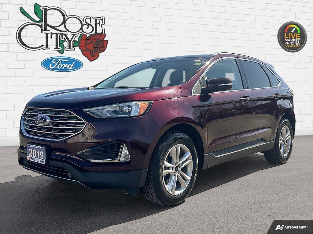2019 Ford Edge SEL | AWD | Heated Leather and Wheel | Nav | Remot