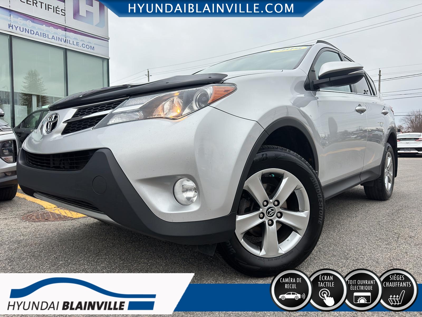 2015 Toyota RAV4 XLE, FWD, TOIT OUVRANT, MAGS+