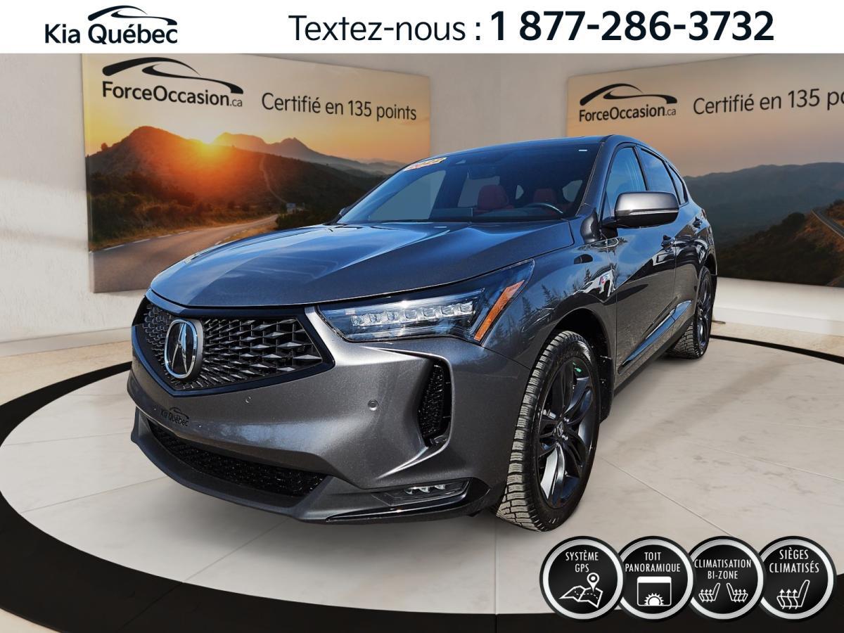 2022 Acura RDX A-SPEC *AWD* INT CUIR ROUGE* TOIT PANO* GPS*CAMERA