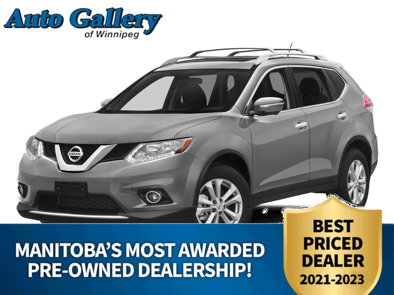 2015 Nissan Rogue SL, AWD, HEATED SEATS, SUNROOF, LEATHER, & MORE!