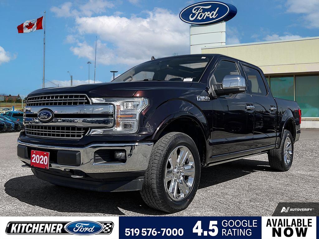 2020 Ford F-150 Lariat 502A | CHROME PACKAGE | TWIN PANEL MOONROOF