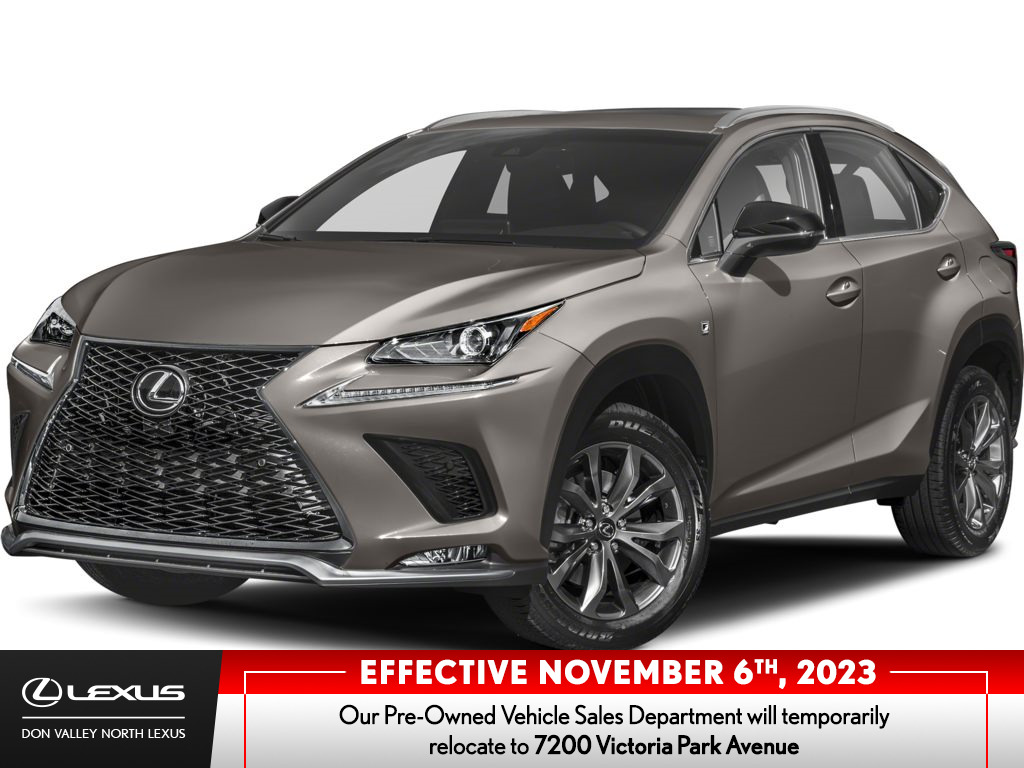 2021 Lexus NX 300 F SPORT SERIES 3-F SPORT WHEELS-F SPORT SEATS