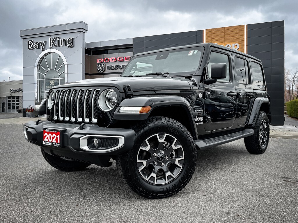 2021 Jeep WRANGLER UNLIMITED Sahara | LED LIGHTING | TOW GROUP | HEATED LEATHER