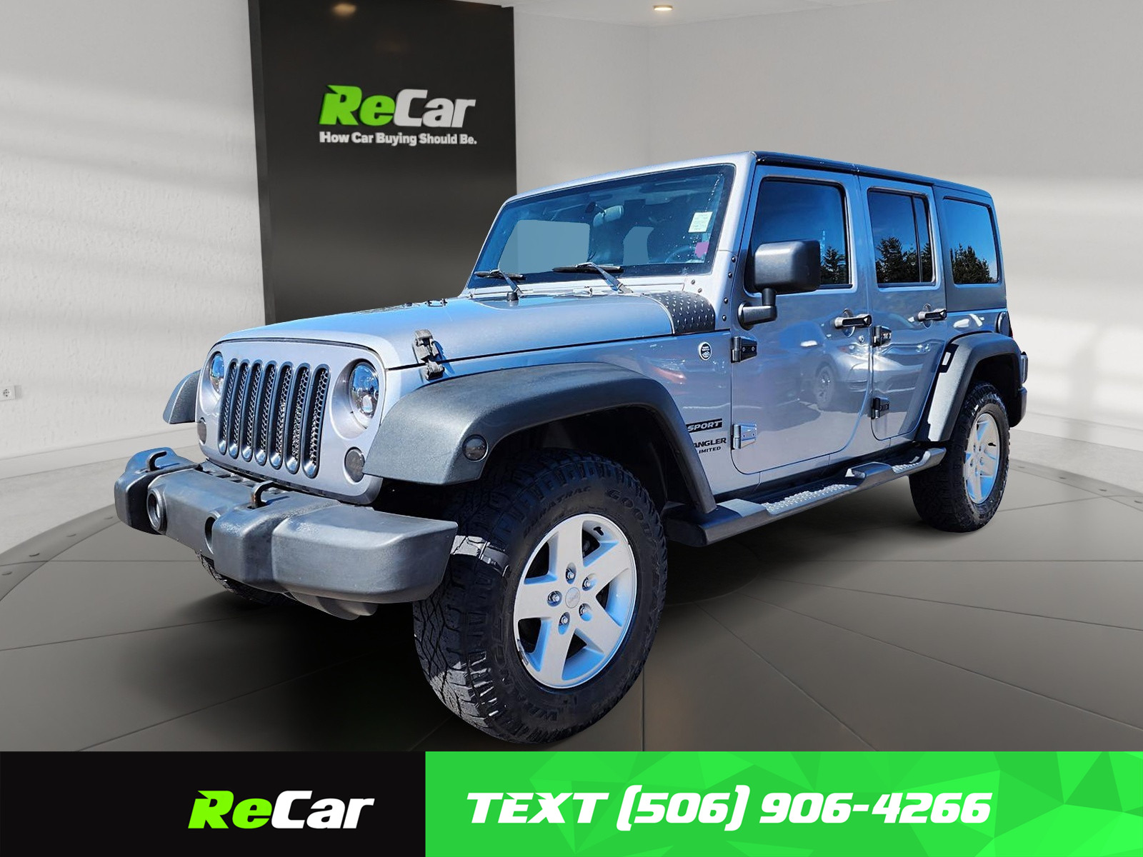 2015 Jeep WRANGLER UNLIMITED 4WD | 6-Speed Manual | Bluetooth | Hard Top | New 