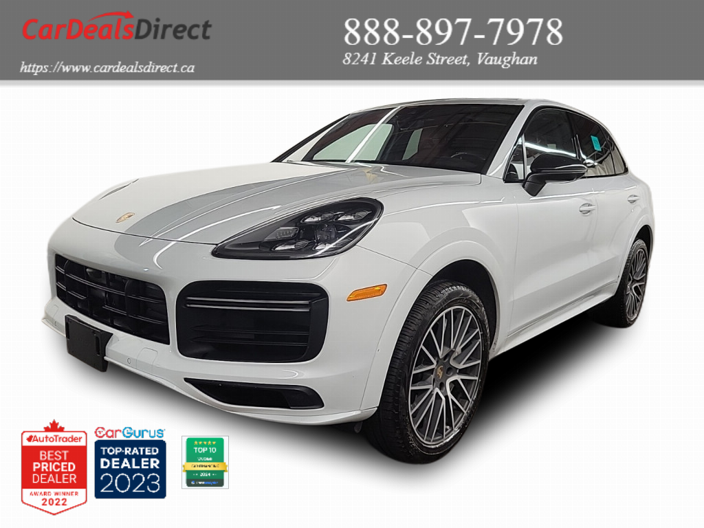 2019 Porsche Cayenne Turbo/Red Leather/ Immaculate Condition / Clean Ca