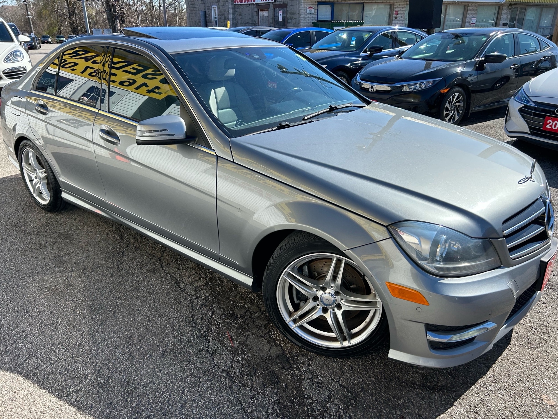 2014 Mercedes-Benz C-Class C 300/4MATIC/NAVI/LEATHER/ROOF/LOADED/ALLOYS