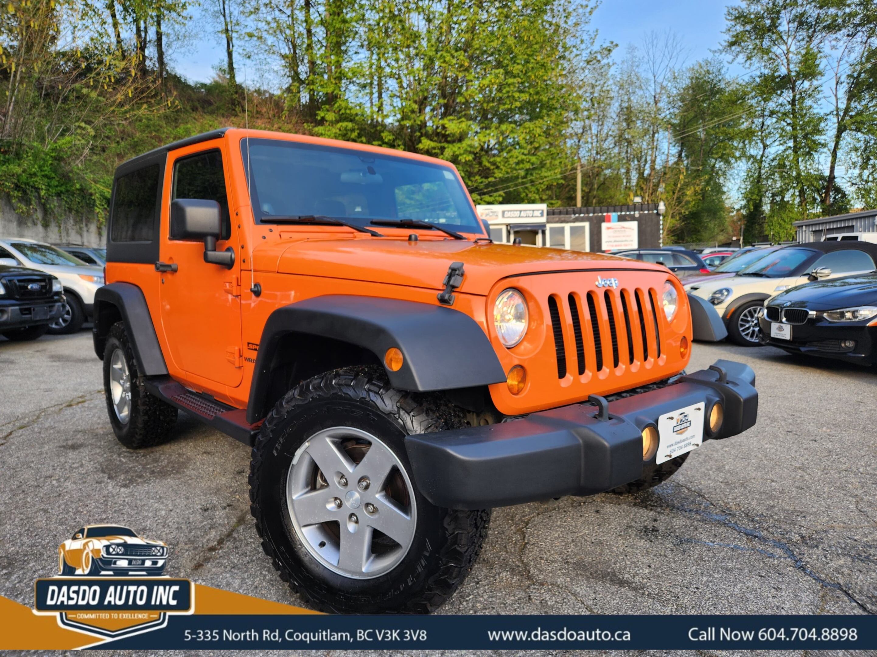 2012 Jeep Wrangler 4WD 2dr Sport ***One Owner / Local / No Accident**