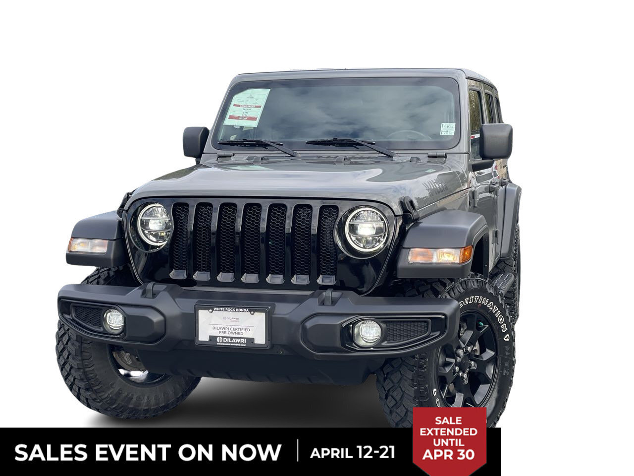 2021 Jeep WRANGLER UNLIMITED Sport | Diesel | One Owner | No Accident | U-Conne