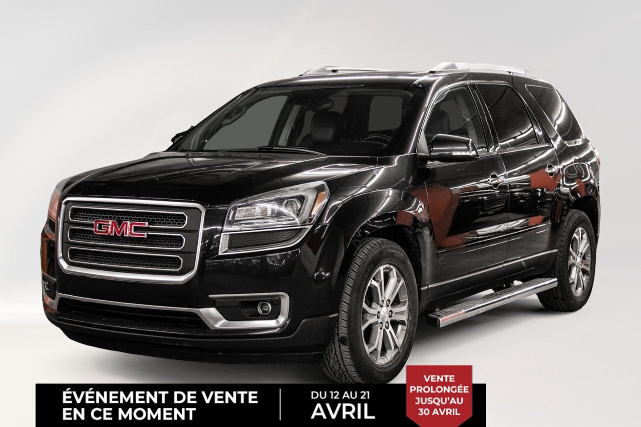 2015 GMC Acadia SLT AWD Leather Sunroof Mag AWD / Cuir Toit Mag AW