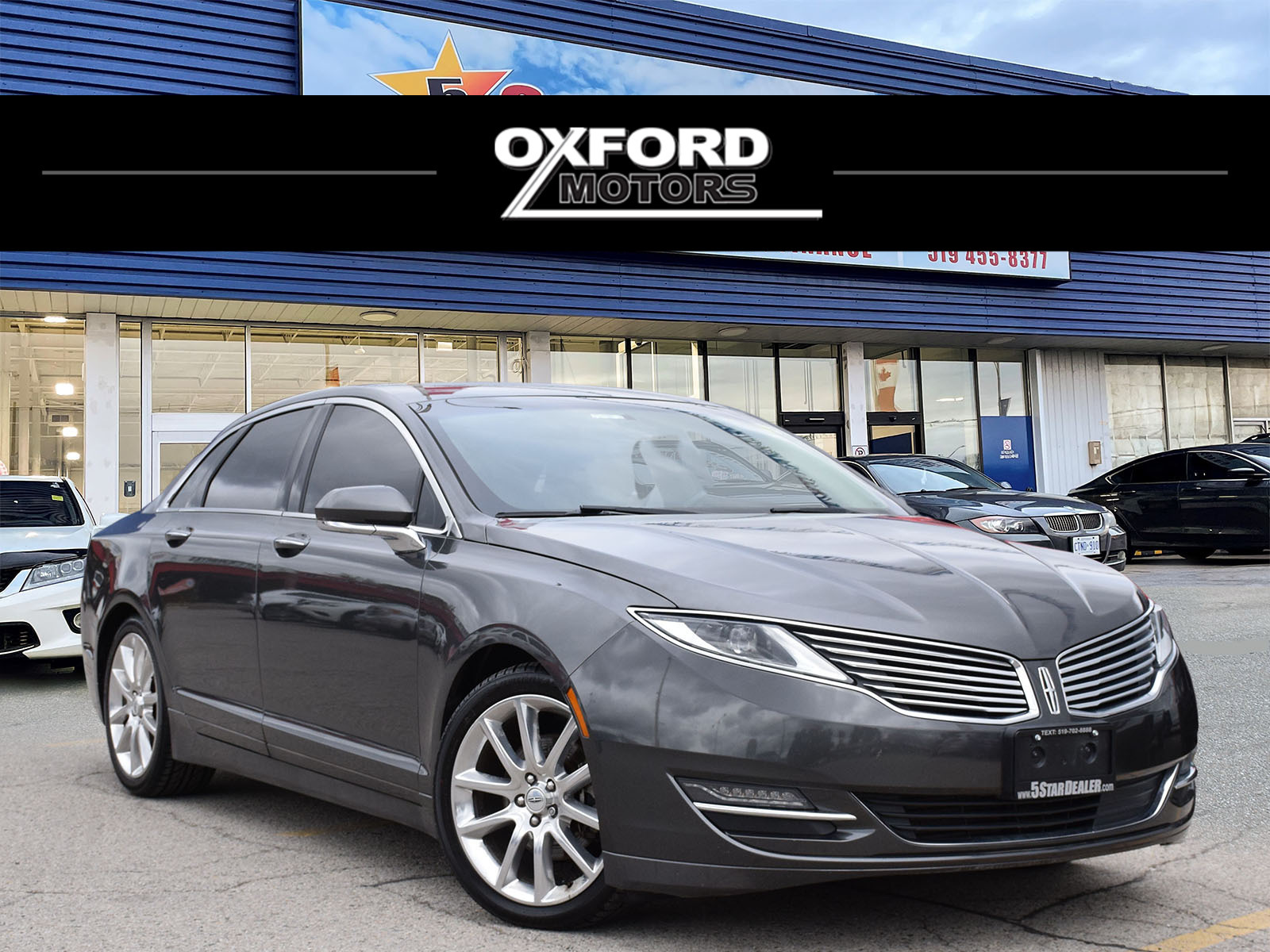 2015 Lincoln MKZ LEATHER PWR SEAT R-CAM MINT WE FINANCE ALL CREDIT!