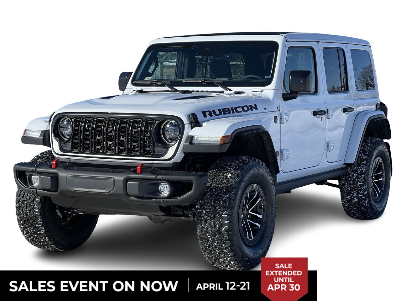 2024 Jeep Wrangler RUBICON X Sky 1-Touch Power Top, 35 Wheel Package,