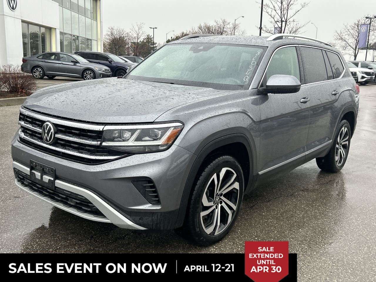 2023 Volkswagen Atlas Highline Clean Carfax| AWD| Leather Seats| Alloy W