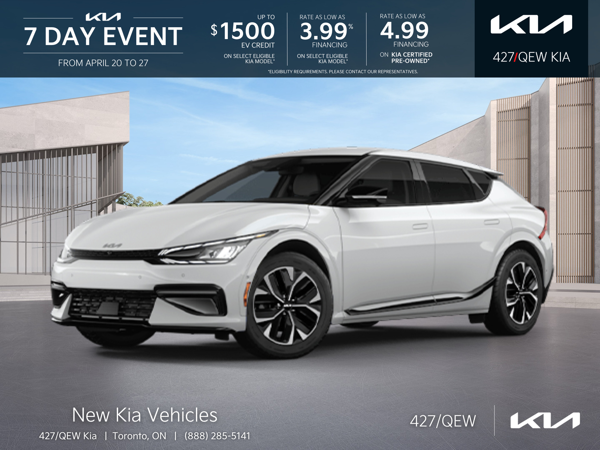 2024 Kia EV6 Land GT-Line Pkg 1 | $173 WEEKLY | LEATHER