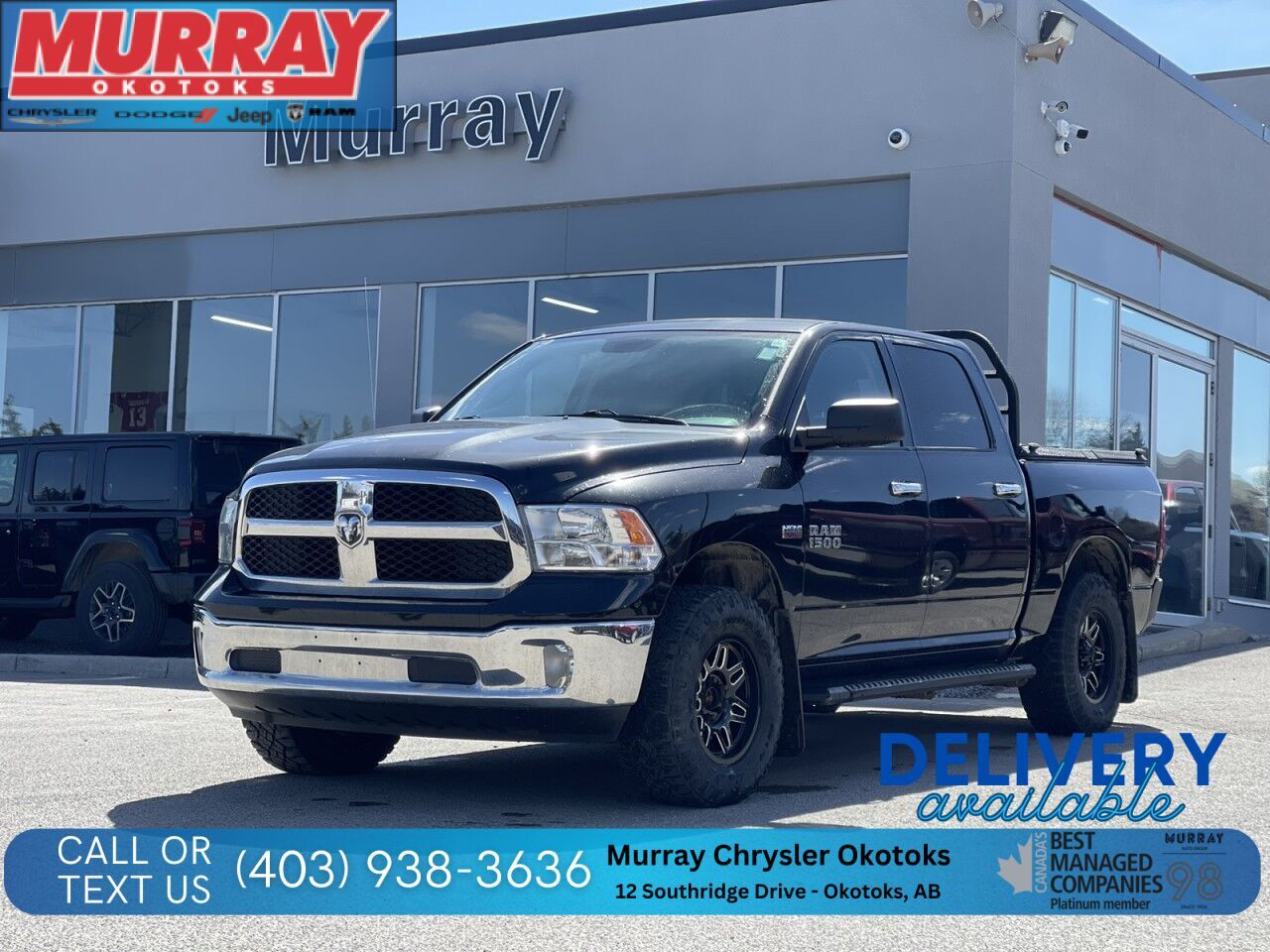 2017 Ram 1500 SLT OFF ROAD PACKAGE | One Owner | Diamond Back To