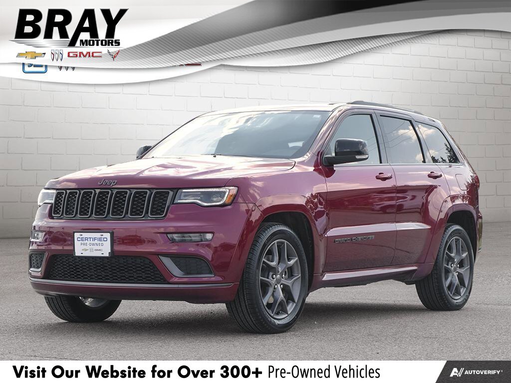 2020 Jeep Grand Cherokee Limited XLIMITED X, V6, NAV, ROOF, HTD LEATHER, 1-