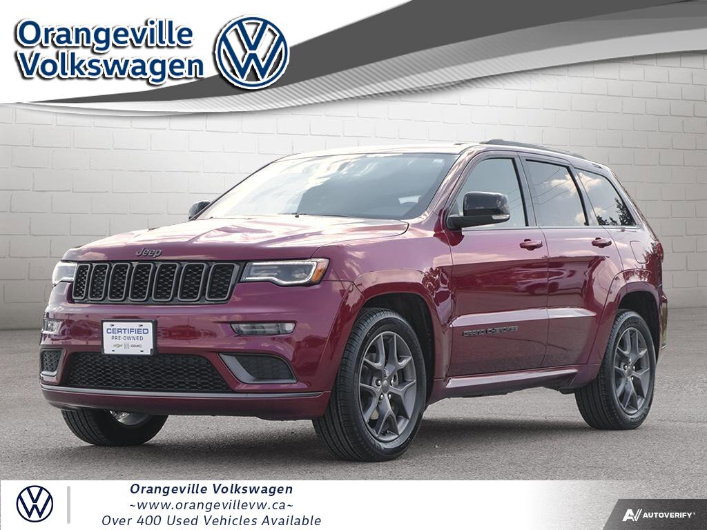 2020 Jeep Grand Cherokee Limited XLIMITED X, V6, NAV, ROOF, HTD LEATHER, 1-