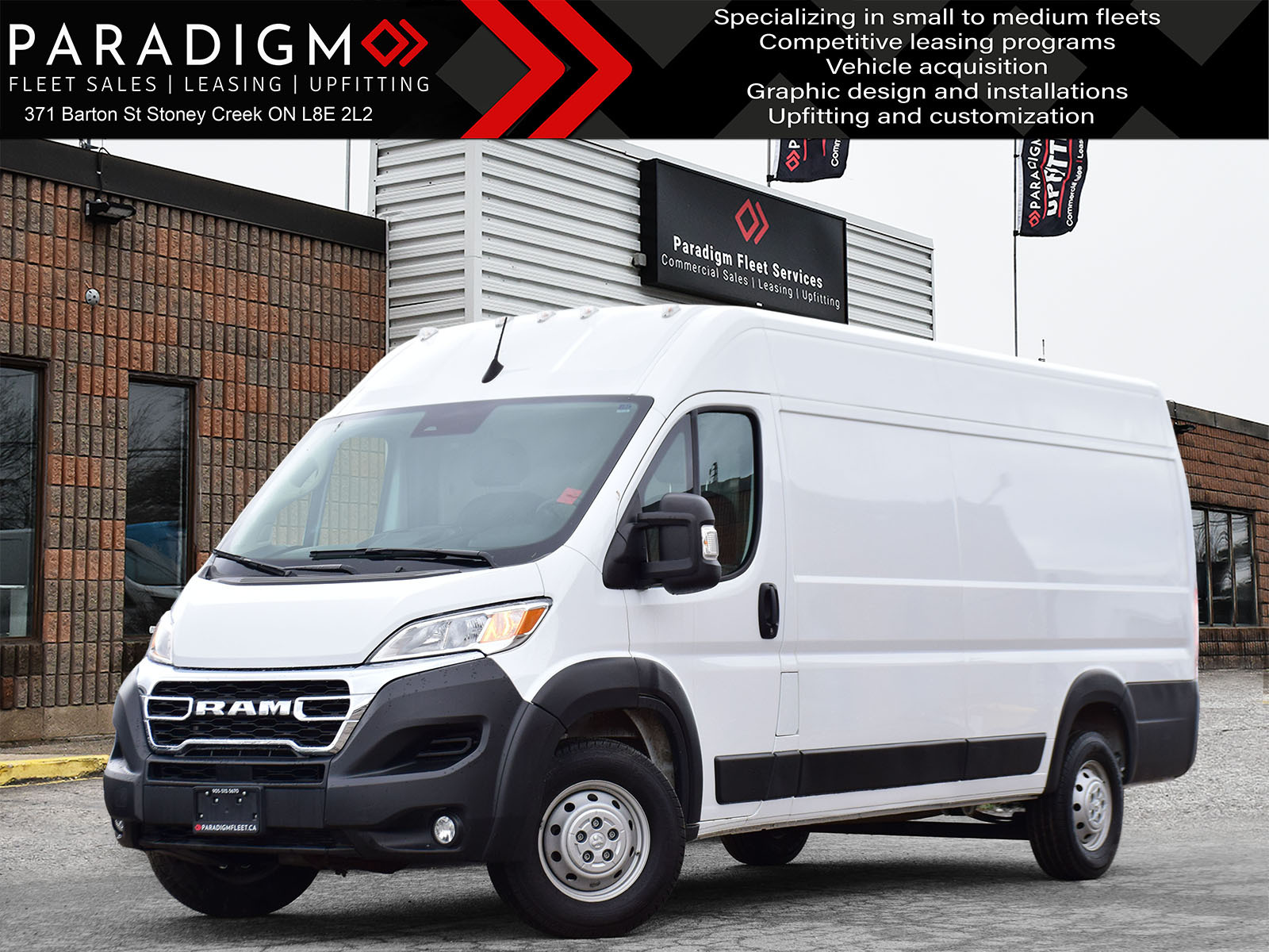2023 Ram Promaster 3500 High Roof 159-Inch WB High Roof Cargo Van 3.6L V6