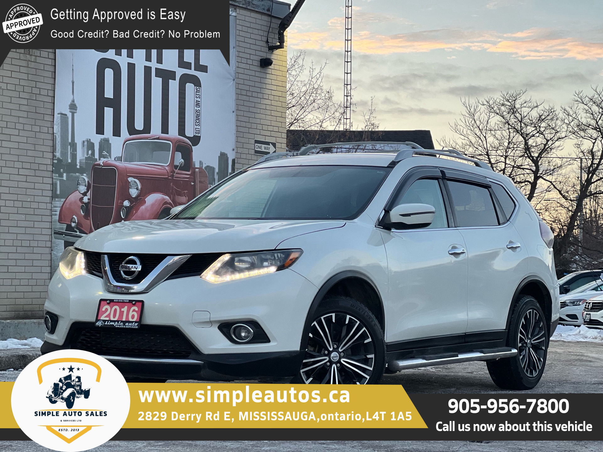 2016 Nissan Rogue AWD 4dr S