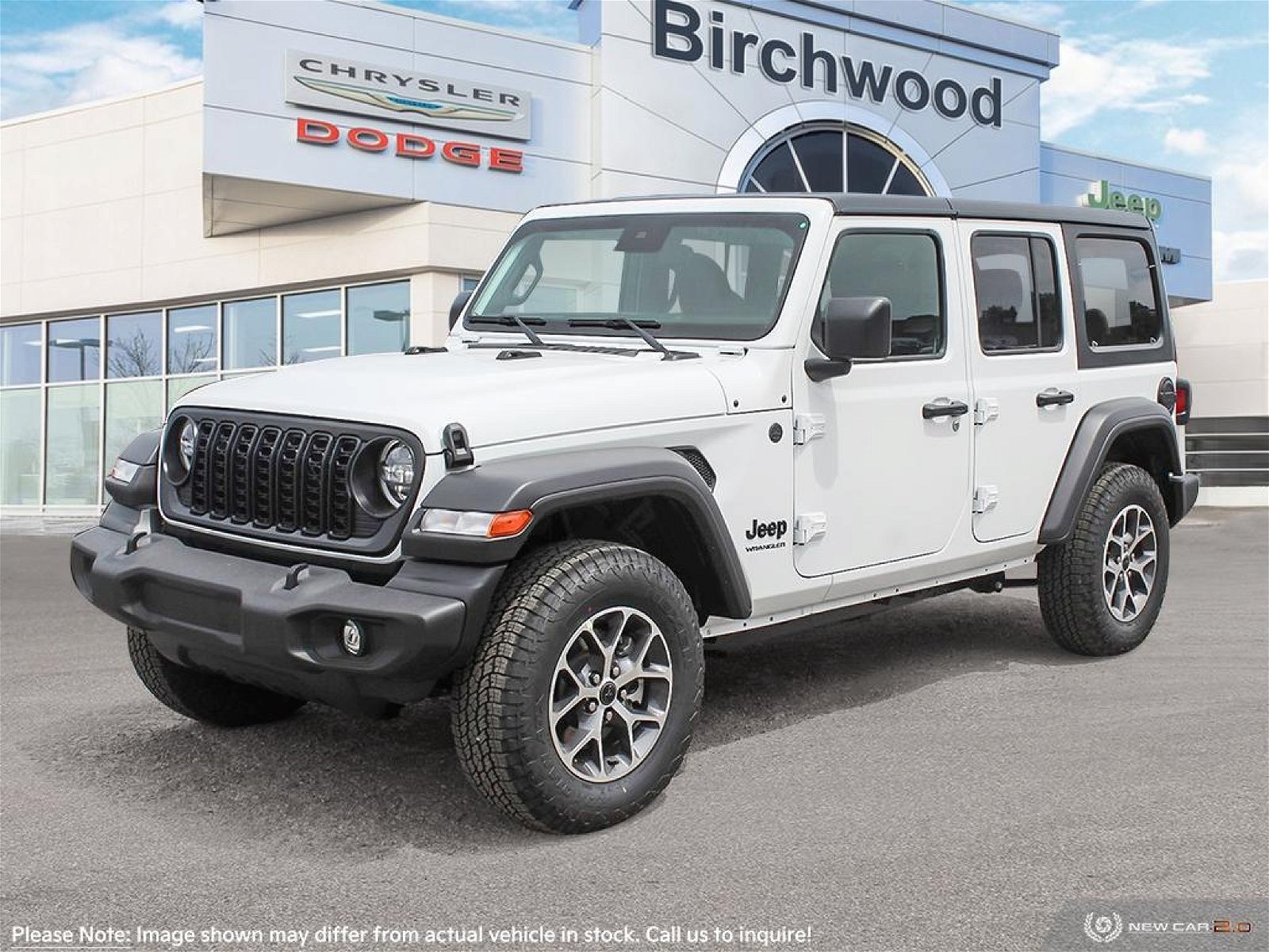 2024 Jeep Wrangler Sport S Uconnect 5W with 12.3–inch display