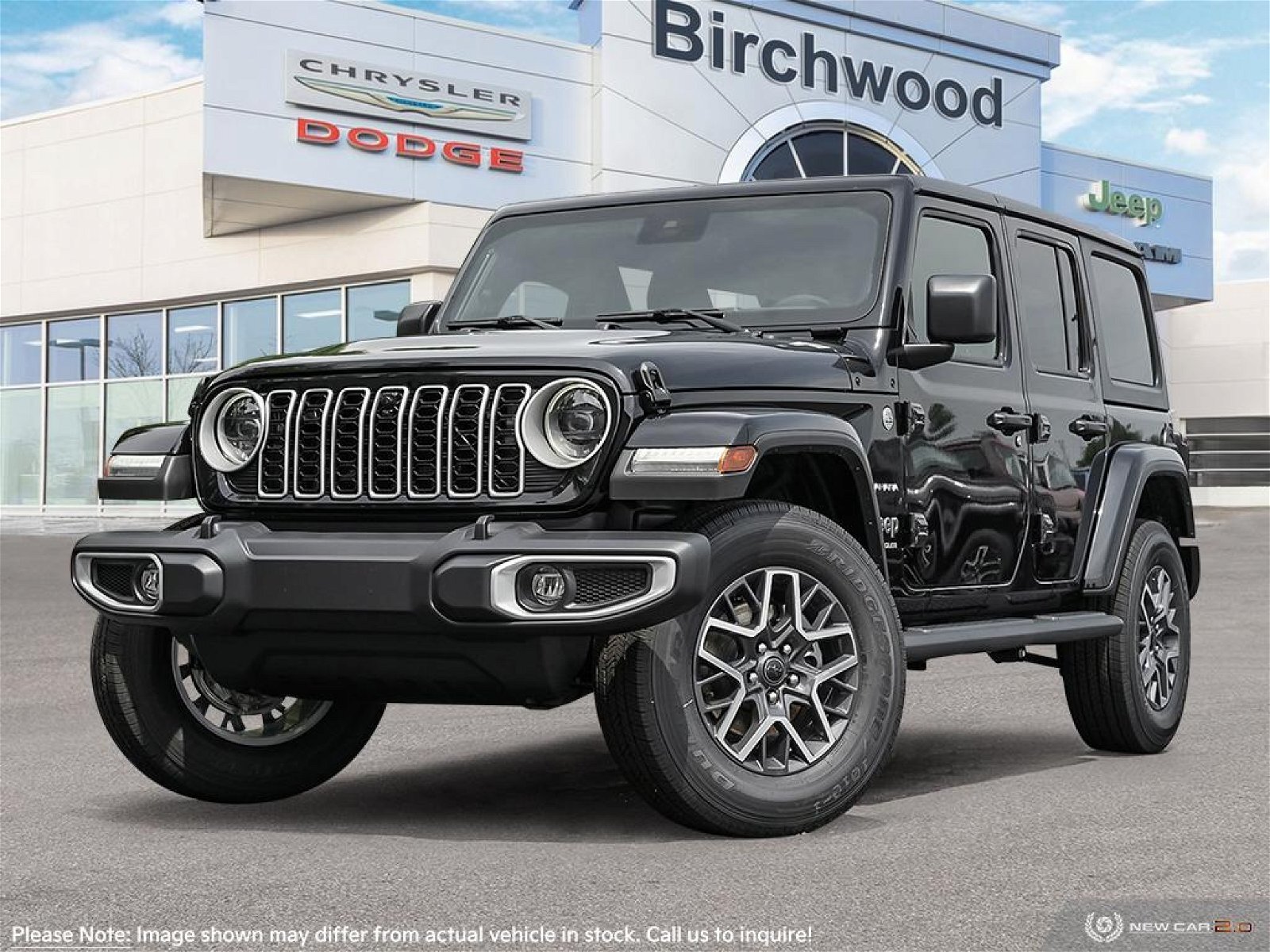 2024 Jeep Wrangler Sahara Uconnect 5W with 12.3–inch display | Side s
