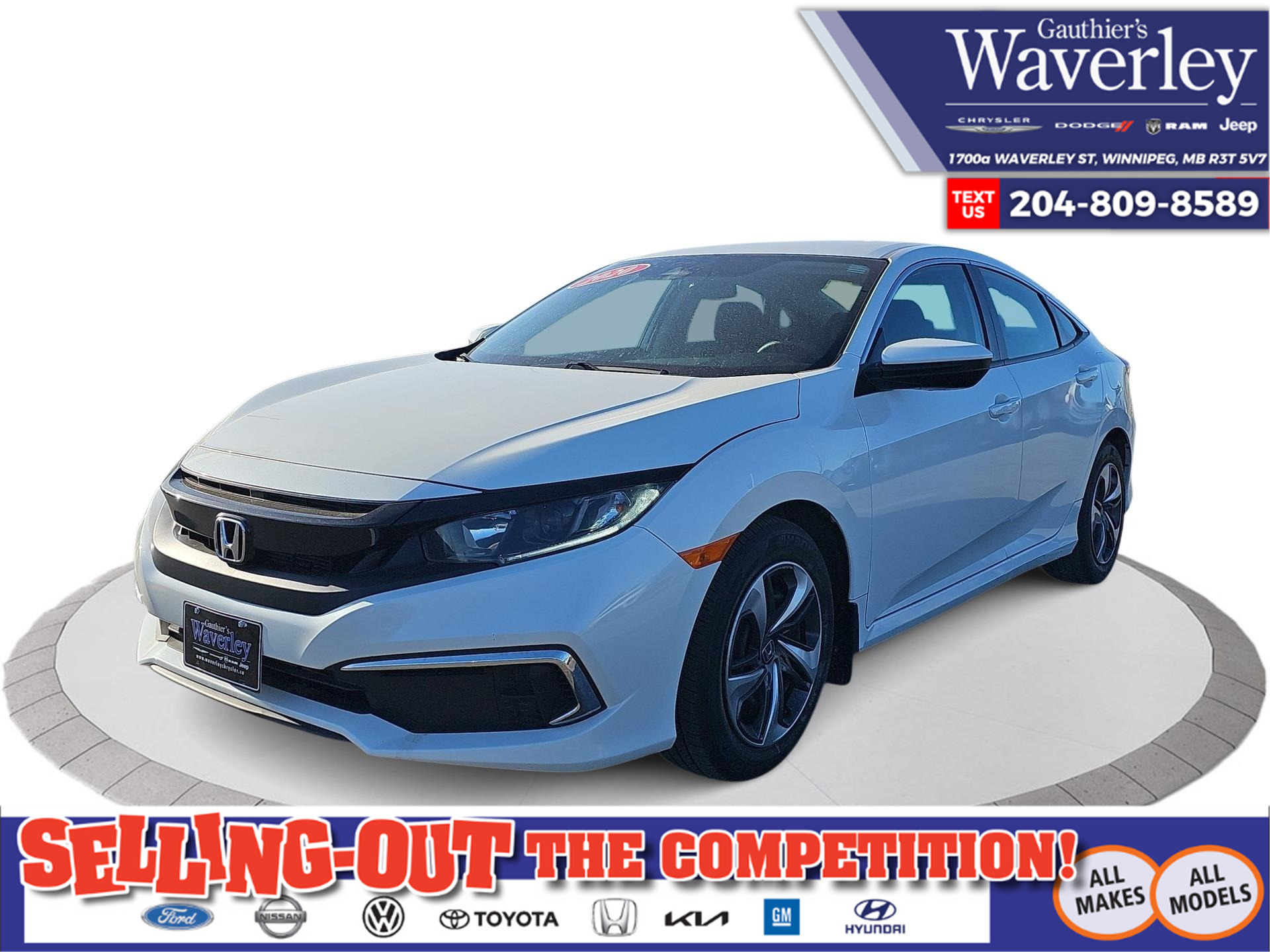 2020 Honda Civic LX Heated Seats | Keyless Entry |