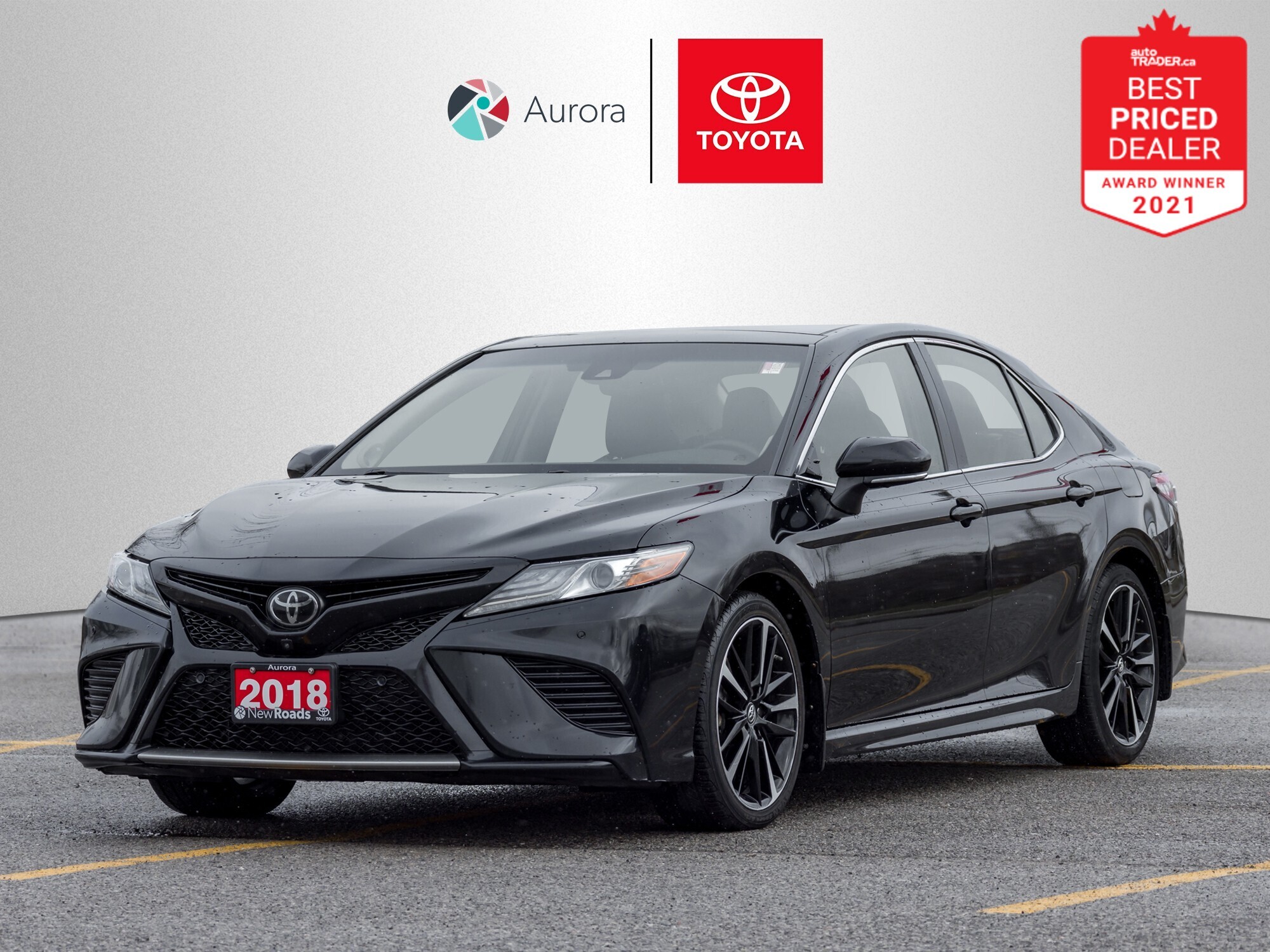 2018 Toyota Camry XSE V6,  All The Right Options, No Accident