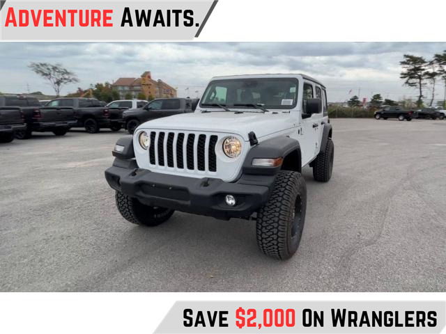 2024 Jeep Wrangler Sport LIFT WHEEL AND TIRES