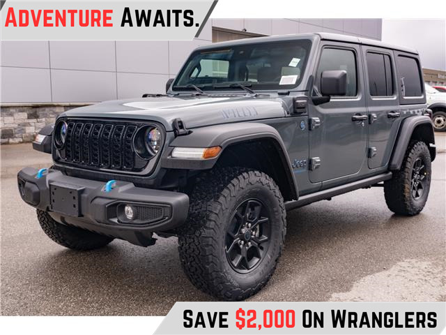 2024 Jeep Wrangler 4xe Sport S WILLY'S EDITION | APPLE CARPLAY CAPABLE | 