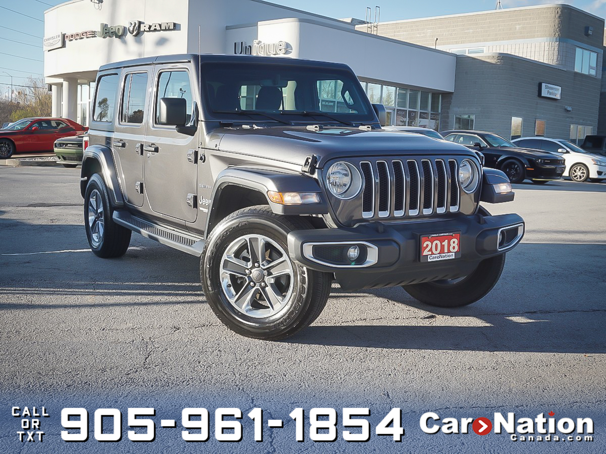 2018 Jeep WRANGLER UNLIMITED Sahara 4x4| NAV| COLD WEATHER GROUP| 