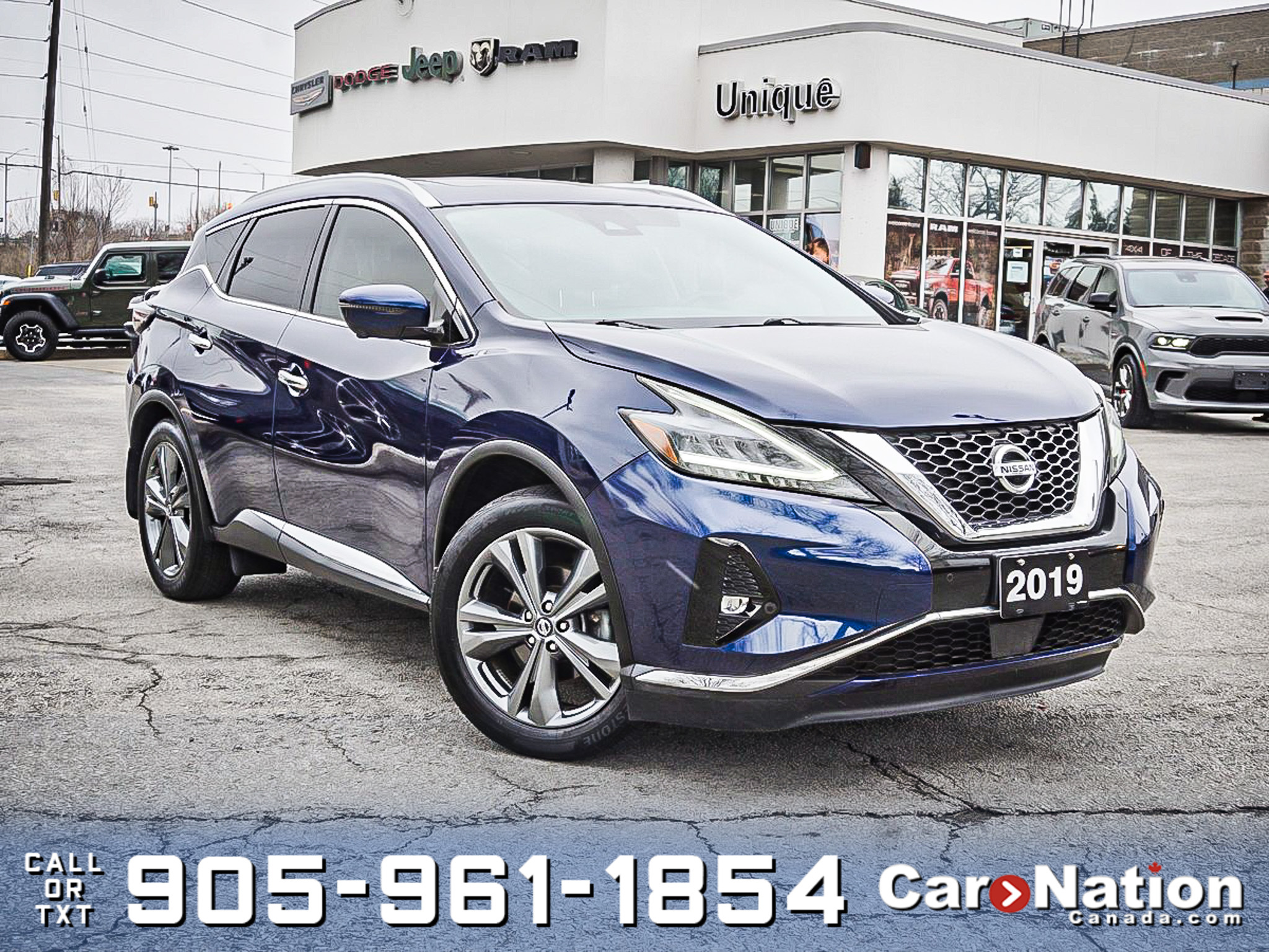 2019 Nissan Murano Platinum AWD| LOW KM'S| PANO ROOF| LEATHER| 
