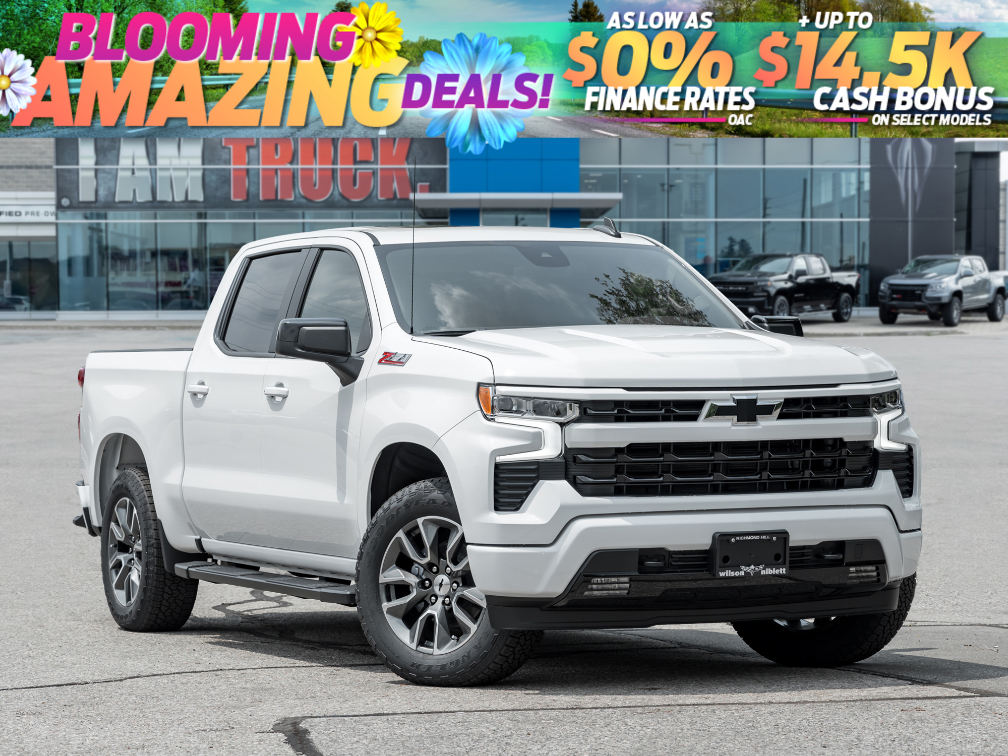 2024 Chevrolet Silverado 1500 RST- 6-Way Tailgate | Heated Steering Wheel 