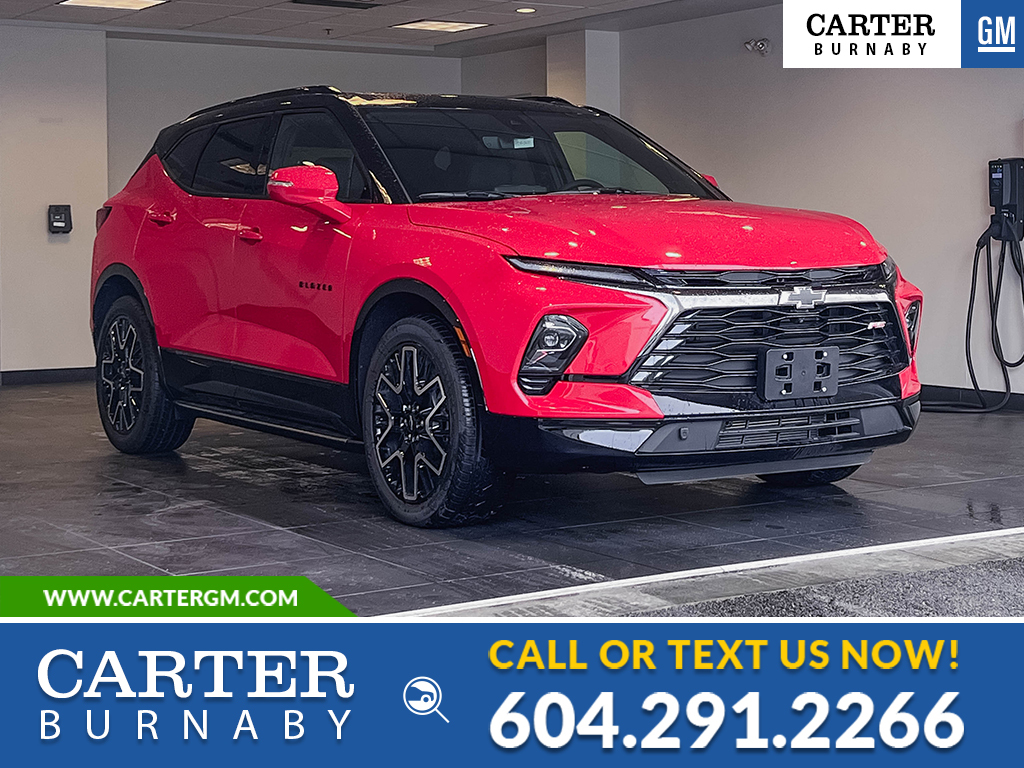 2024 Chevrolet Blazer RS AWD | Pano Sunroof/Heated Seats/Pwr Liftgate