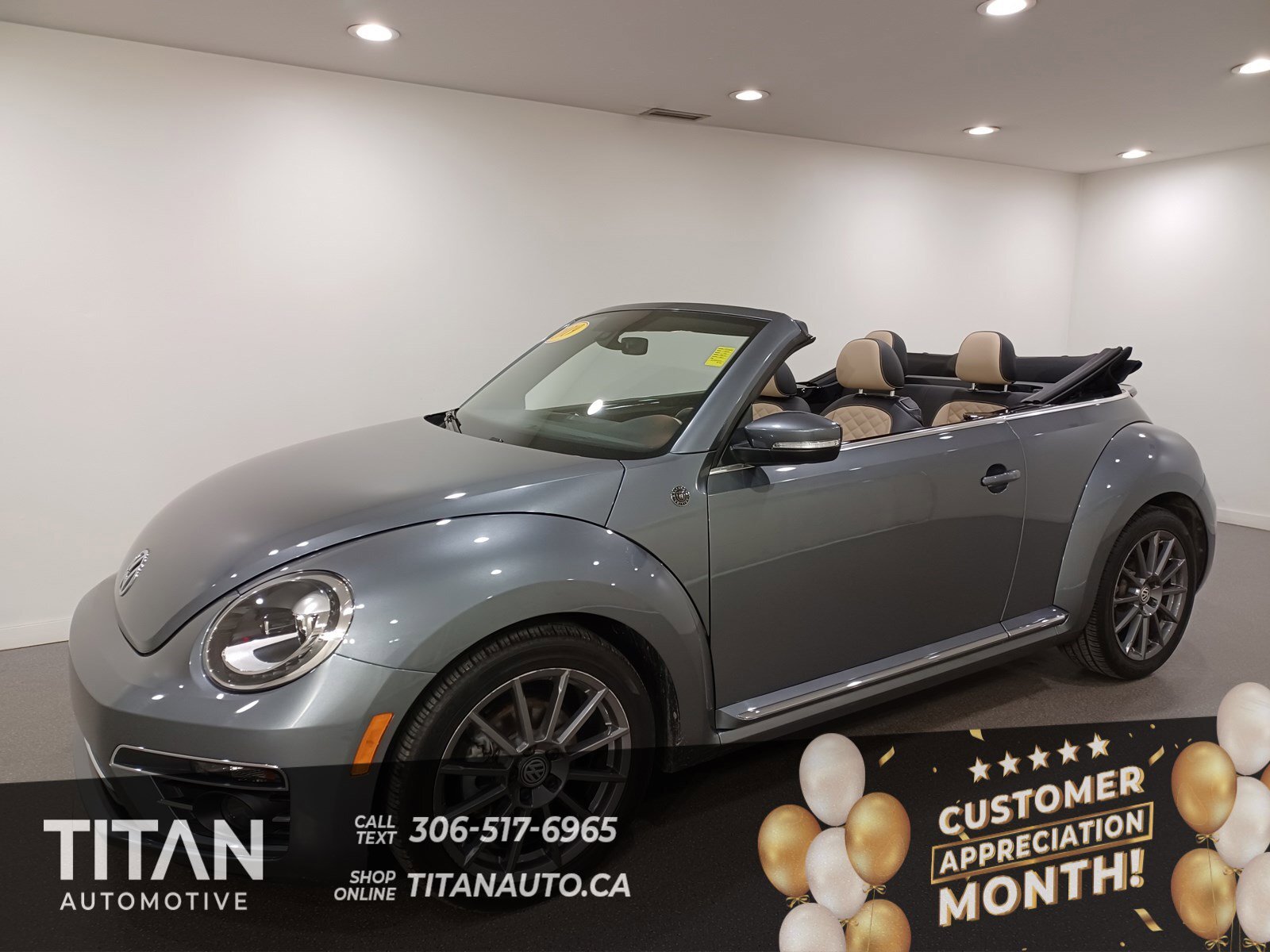 2019 Volkswagen Beetle Convertible Wolfsburg Edition | Apple Car Play | Two Tone Leat