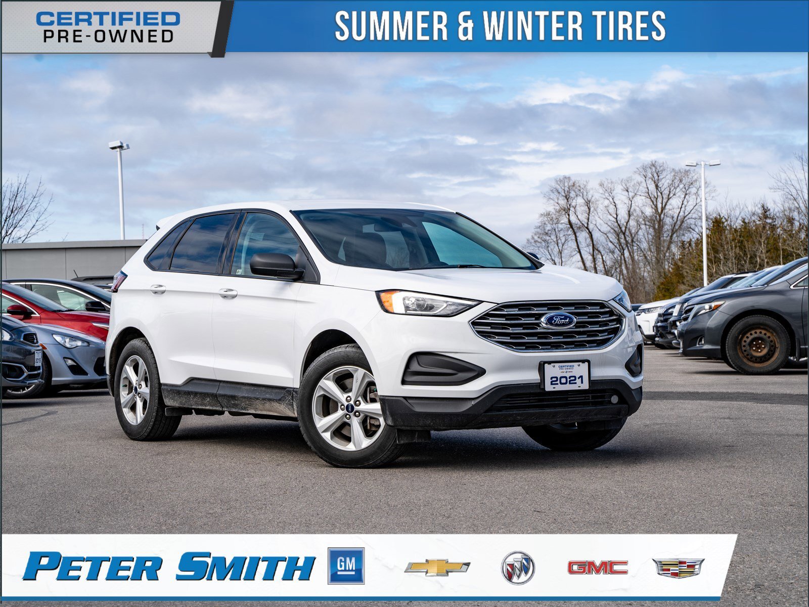 2021 Ford Edge SE - 2nd Set of Tires | Rear Vision Camera | Dual 