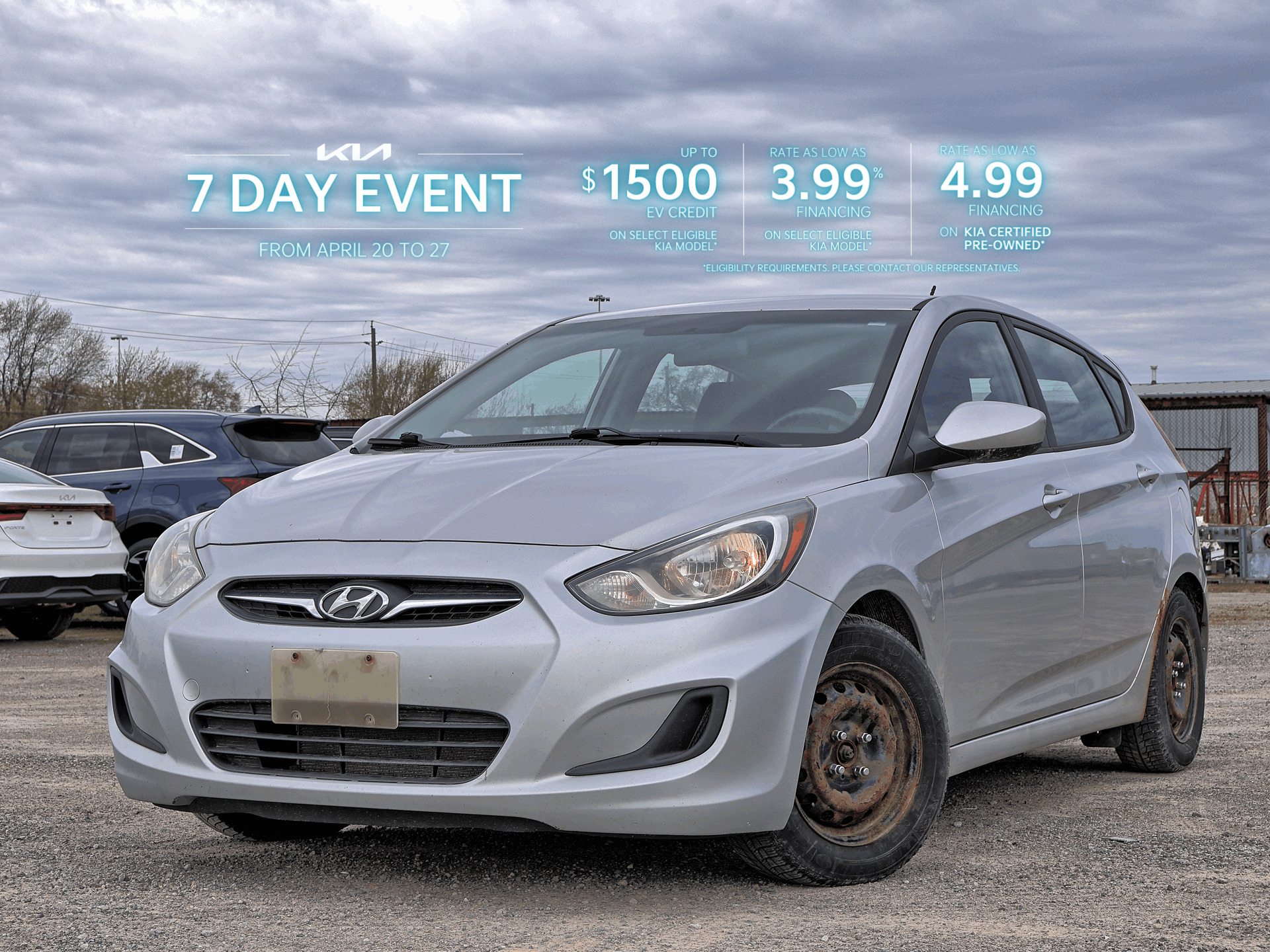 2014 Hyundai Accent GL AS TRADED
