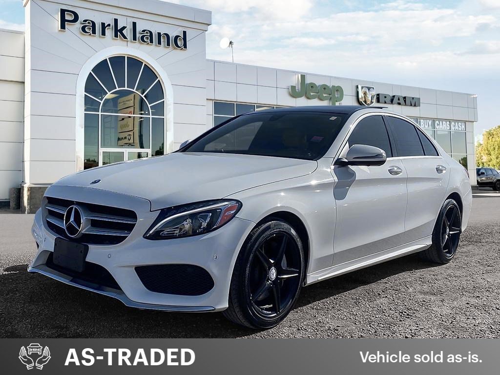 2016 Mercedes-Benz C-Class C 300 | Sunroof | Leather | AS-TRADED