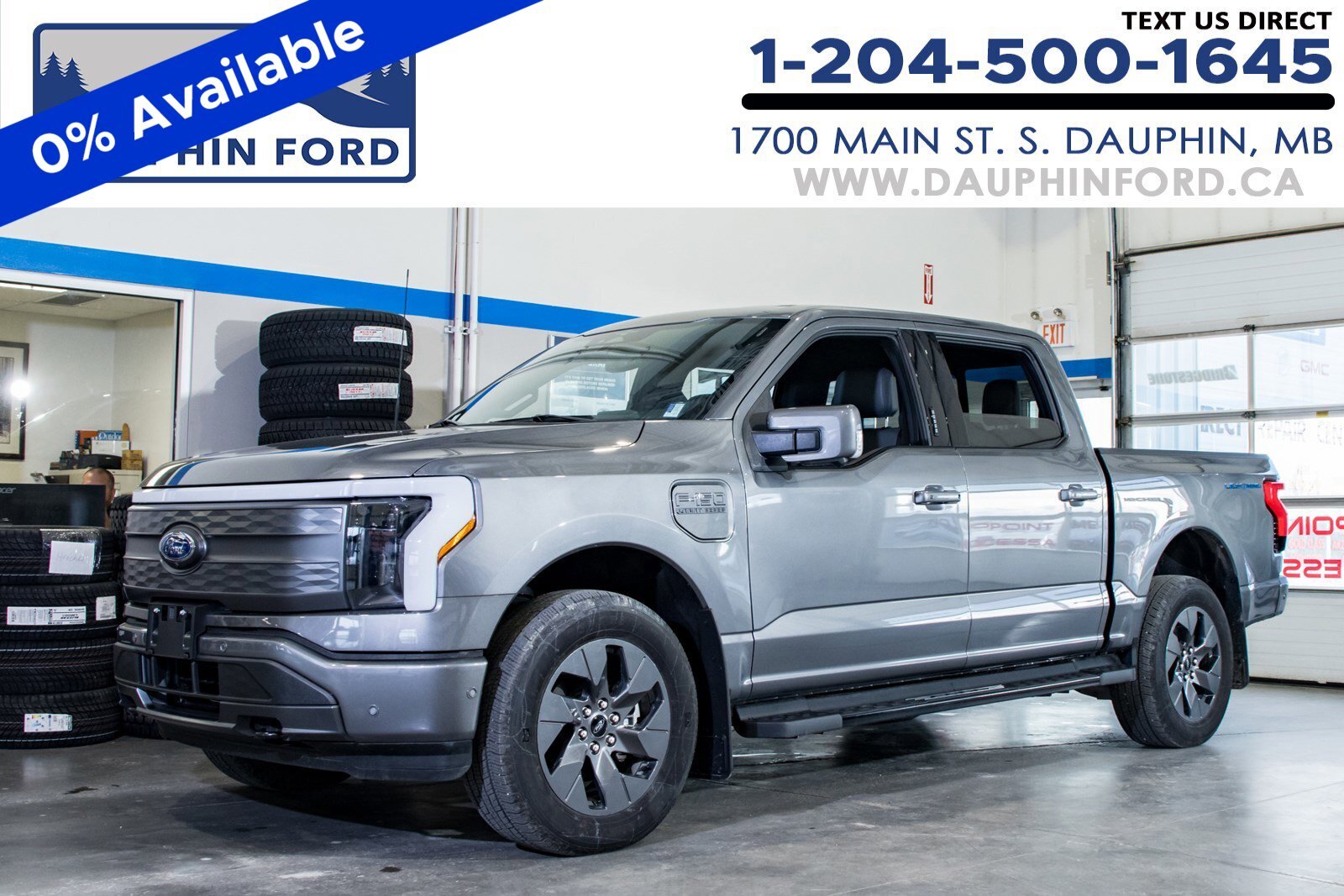 2023 Ford F-150 Lightning LARIAT Htd+Cooled Sts/B&O Sound/Wireless Phone Chg