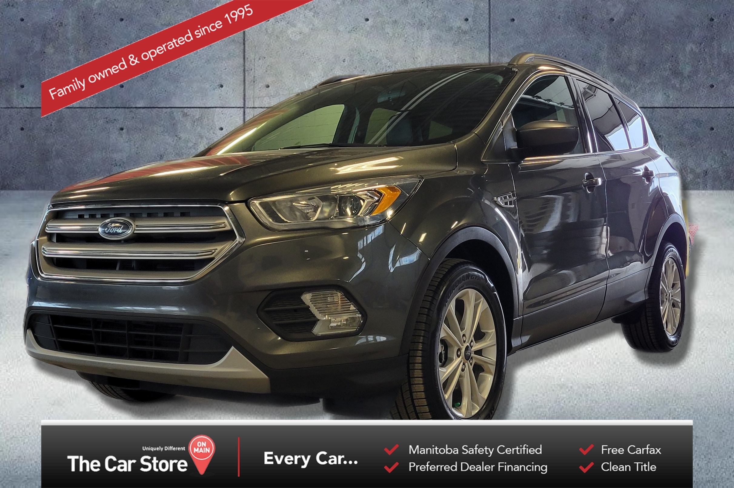2018 Ford Escape SEL 4WD| Leather/Rear Cam/Well Serviced/0 Accident