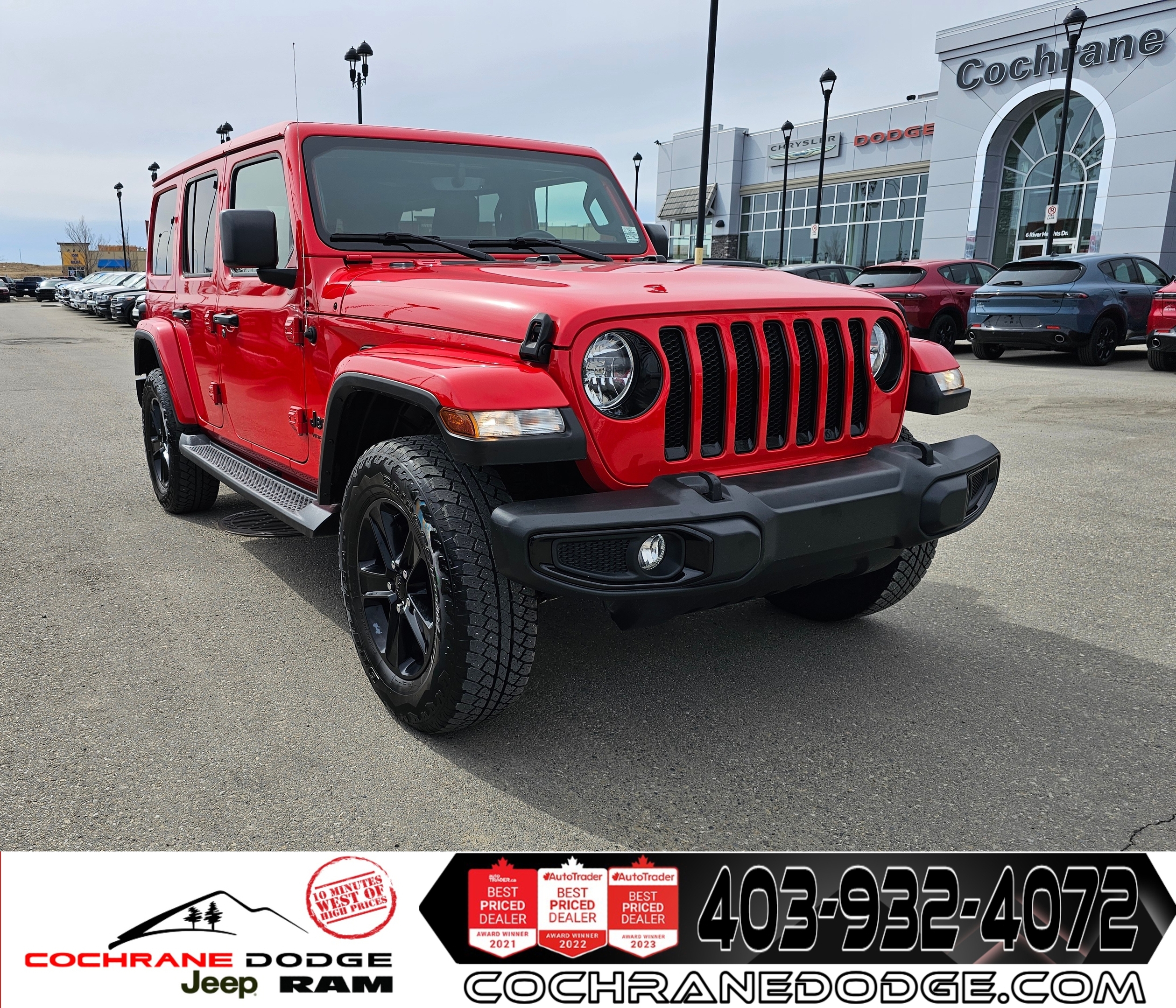 2021 Jeep Wrangler Unlimited Altitude 4x4 LOADED!