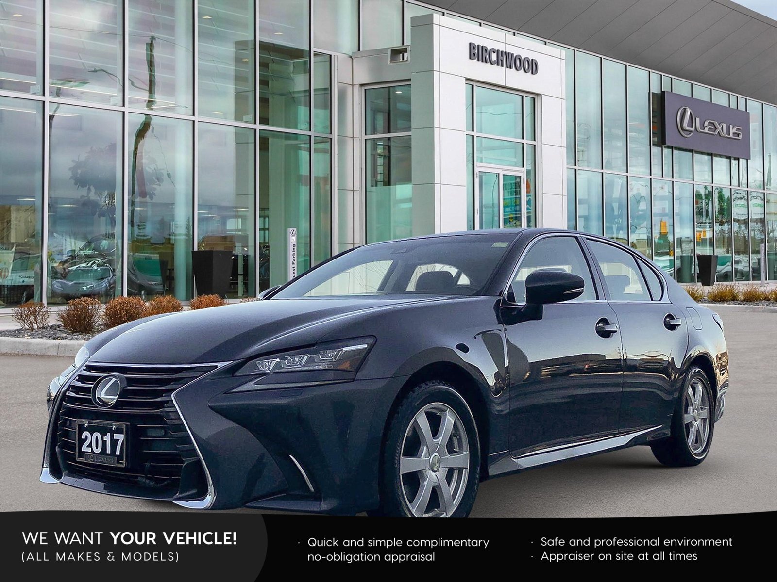 2017 Lexus GS 350 4dr Sdn AWD Executive | Local | Winter Tires and R